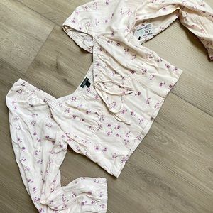 WITH TAG! Puff sleeve long sleeve crop top